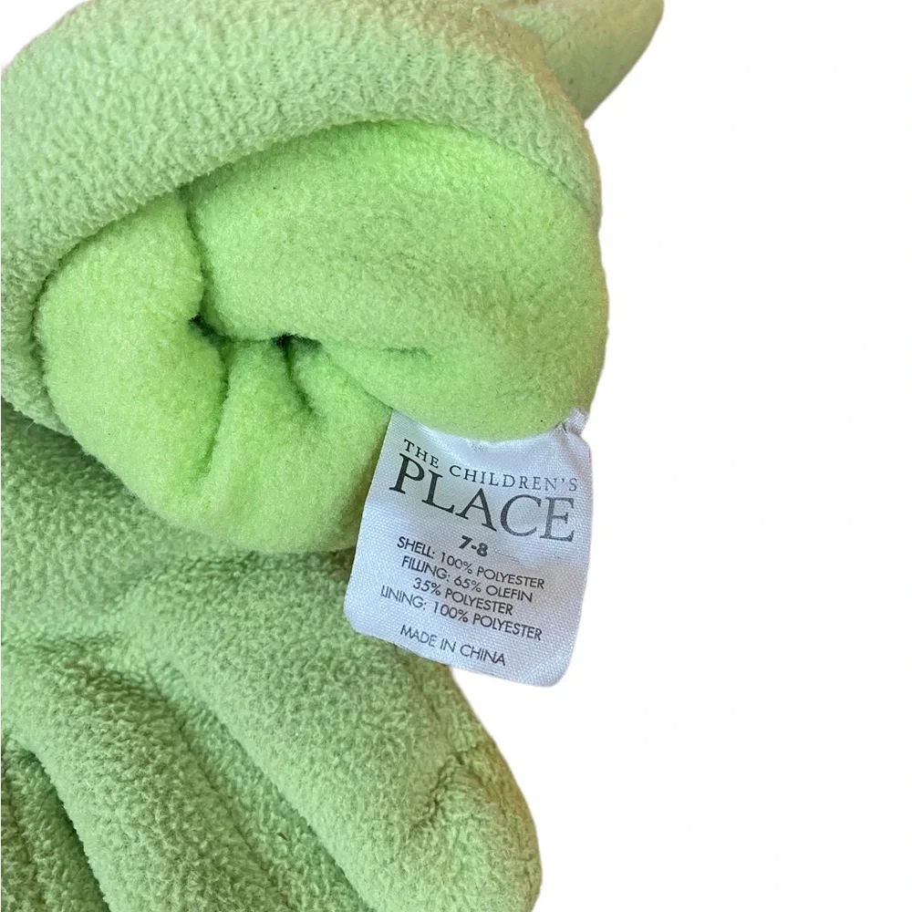 Children’s Place Size 7/8 Lime Green Gloves